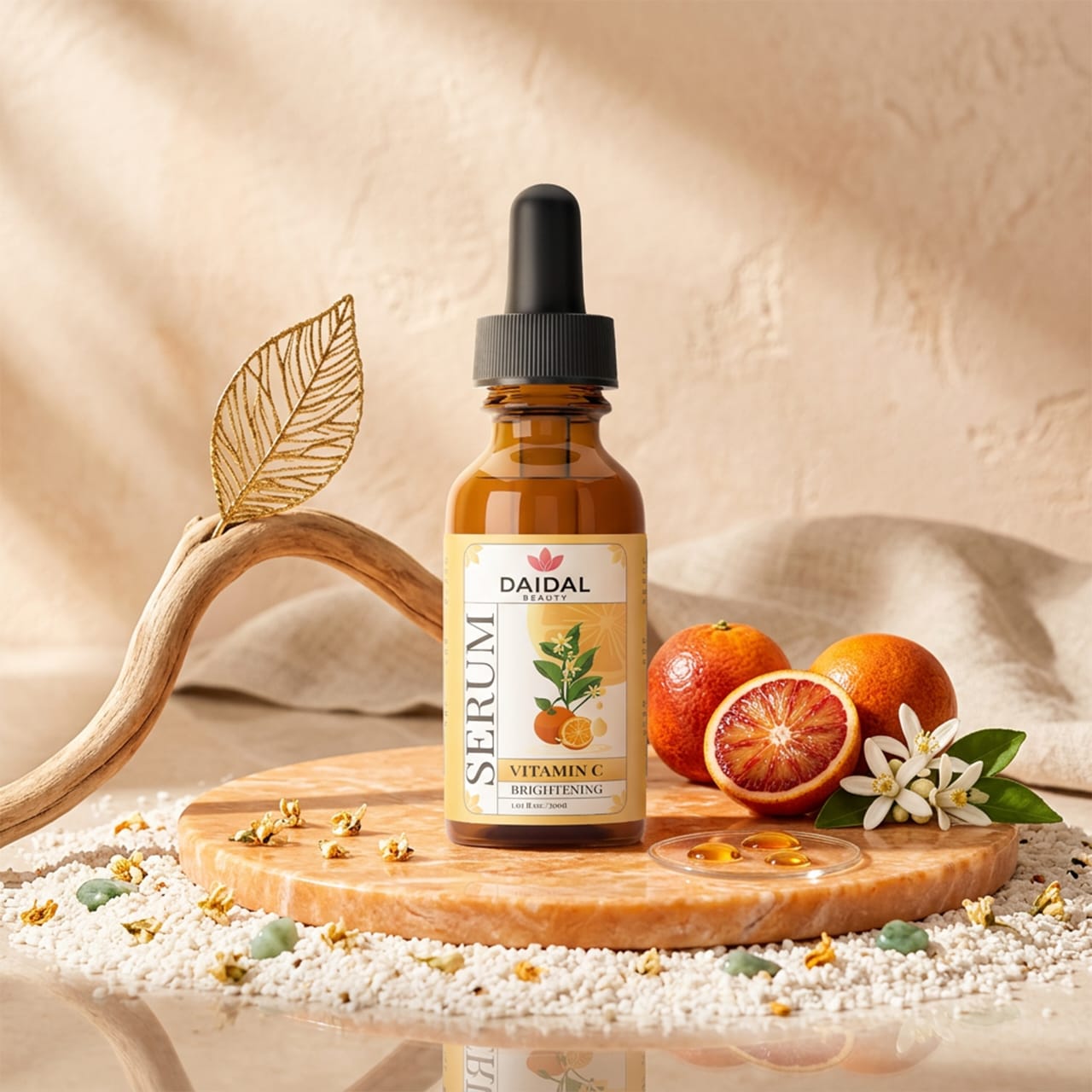 DAIDAL Vitamin C Brightening Serum | Reduce Dark Spots, Even Skin Tone & Unlock Radiant Glow ✨